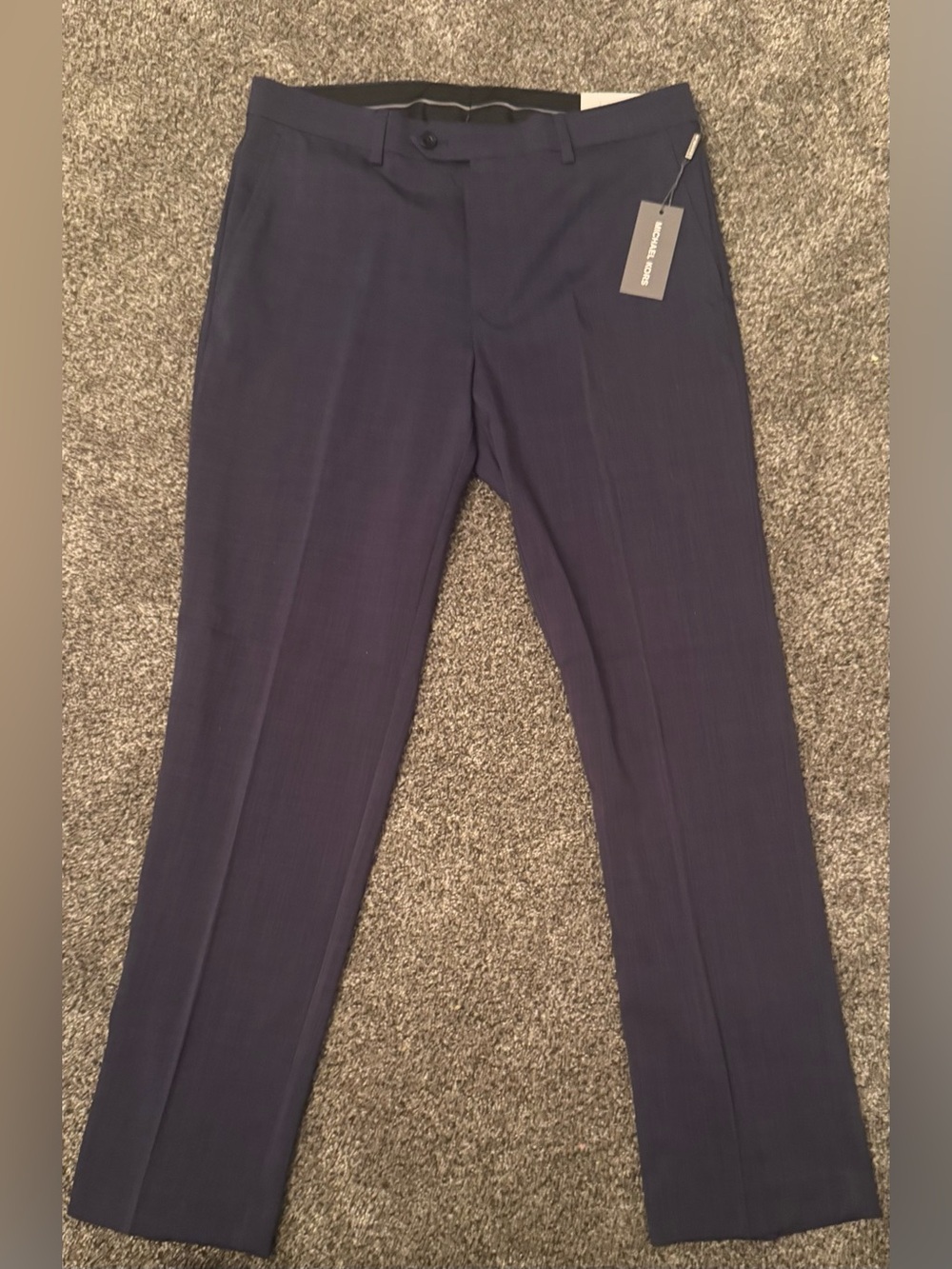 Michael Kors Meyers Men's Dress Pants Blue Size 32W x 30L New with Tags
